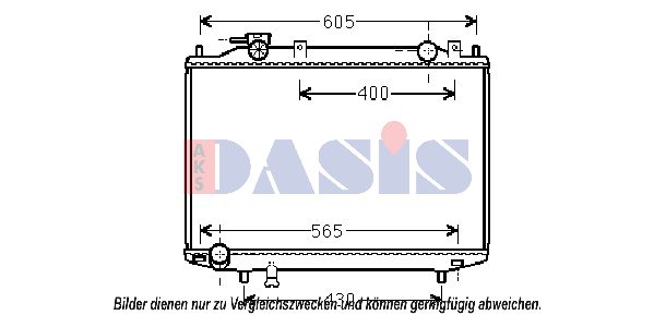 AKS DASIS Radiators, Motora dzesēšanas sistēma 110071N